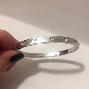 Kate Spade Set in Stone Hinged Bangle - NEVER WORN